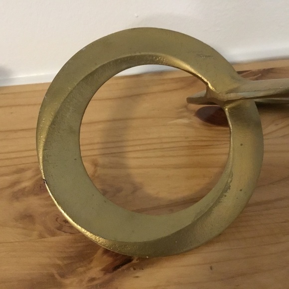 Gold Infinity Rings Home Decor Table or Desk Accent Home or Office Accessories - Picture 6 of 6